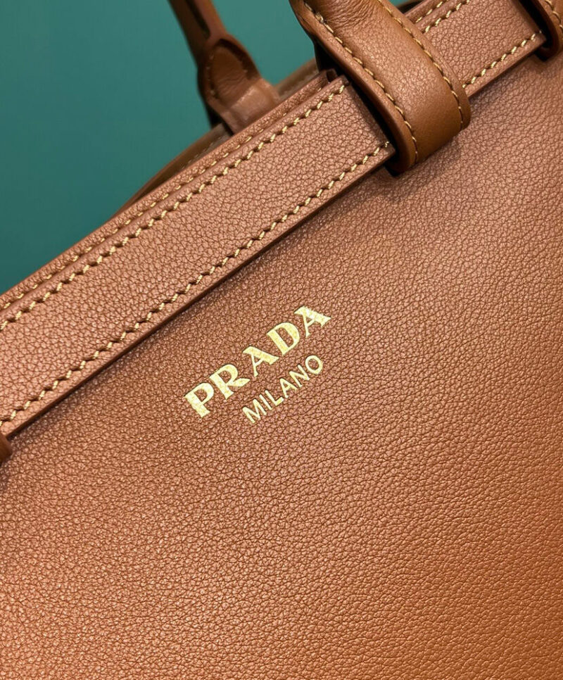 Prada Small Leather Handbag With Belt 1BA418